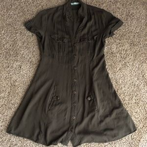 CLOSET CLEAR OUT ITEM! Green military style dress